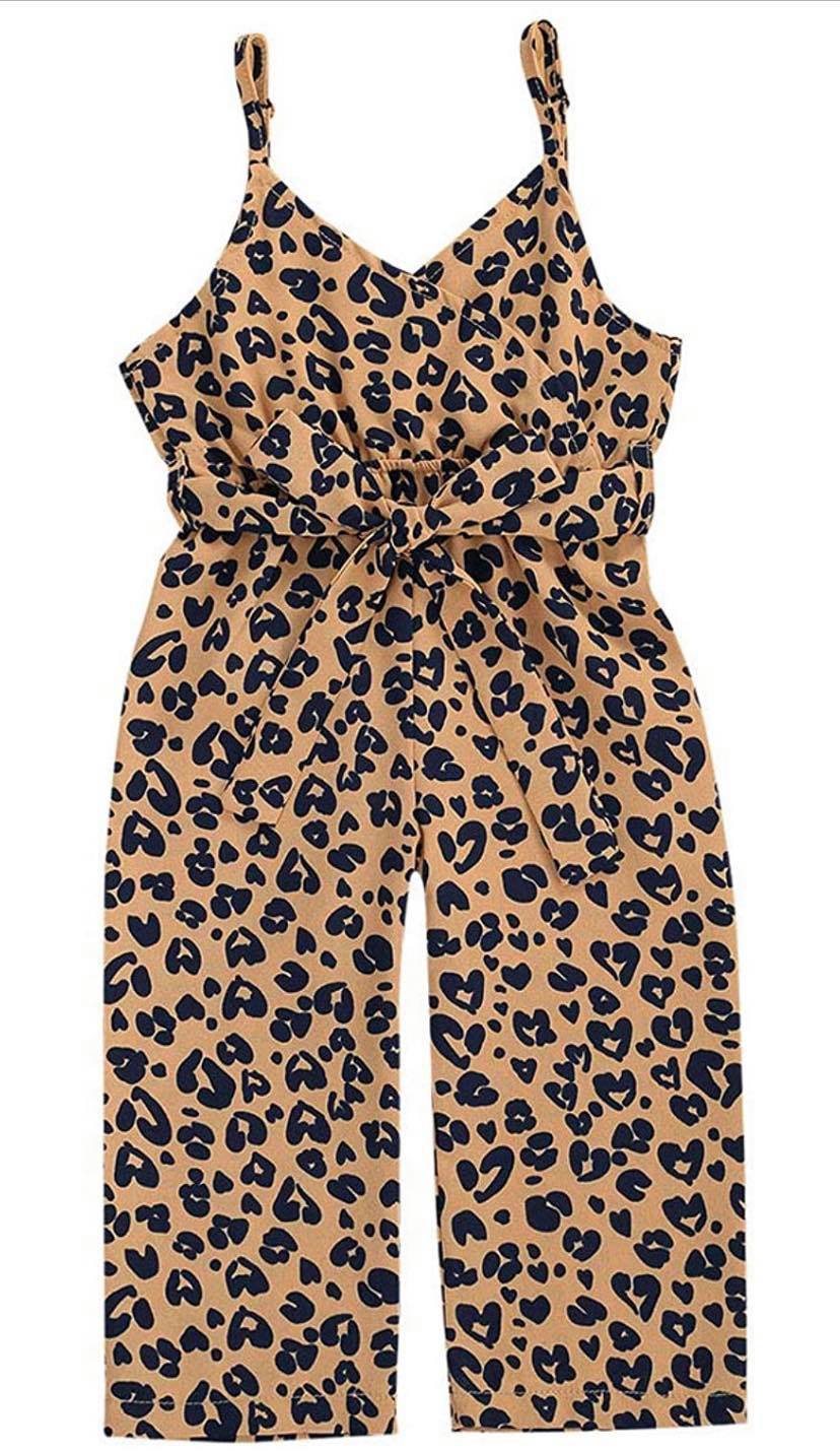 Leopard Baby Girl Jumpsuit (Multiple Colors) - RTS