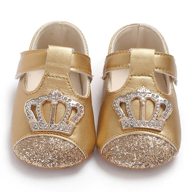 Princess Crown Baby Girl Shoes