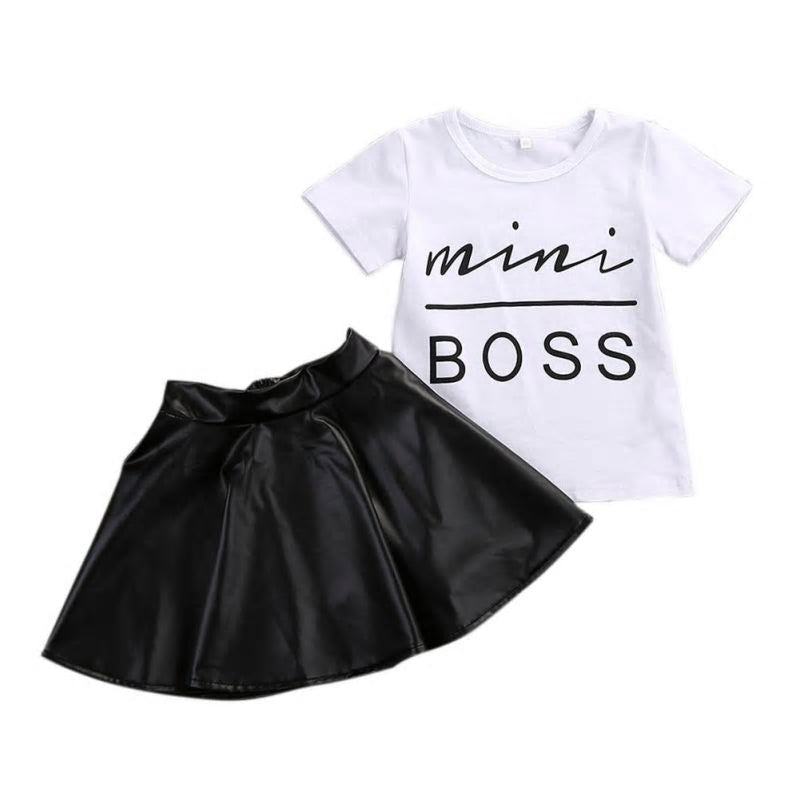 Mini Boss Baby Girl Outfit - PREORDER