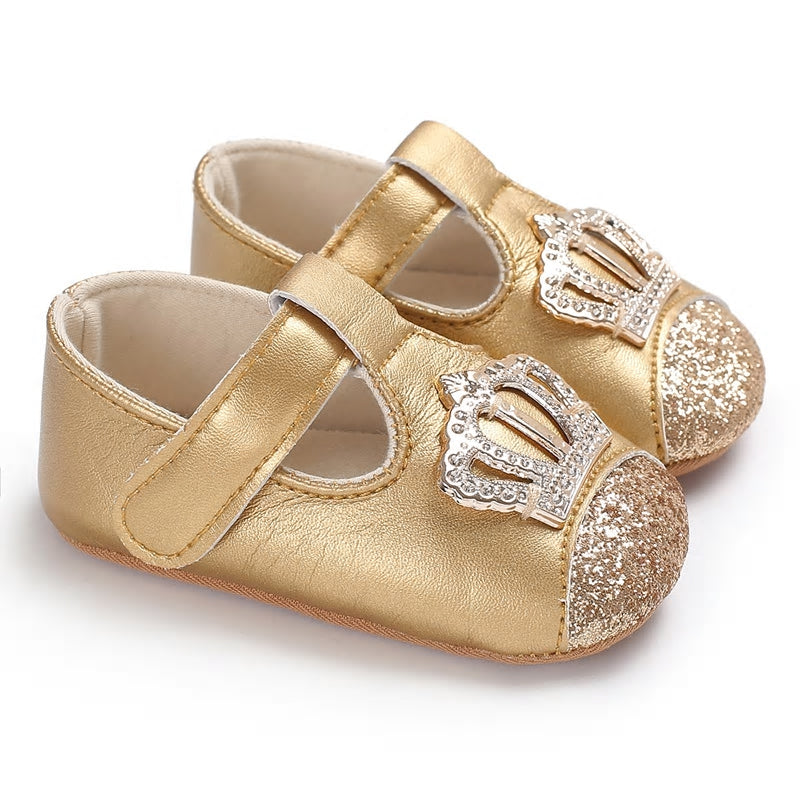 Princess Crown Baby Girl Shoes