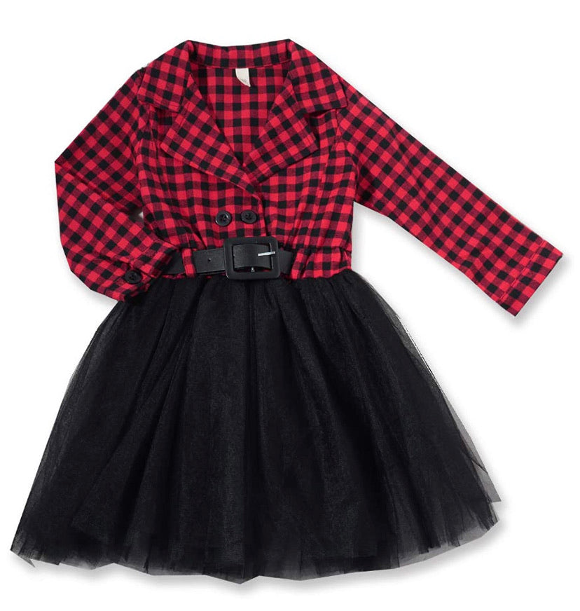 Buffalo Plaid Holiday Outfit (More Colors!) - RTS