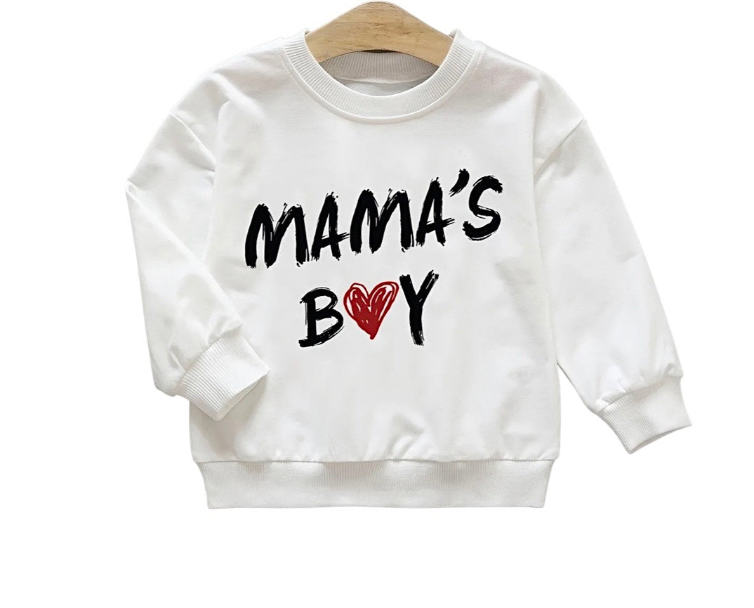 Mama’s Boy Heart Top - (PO)