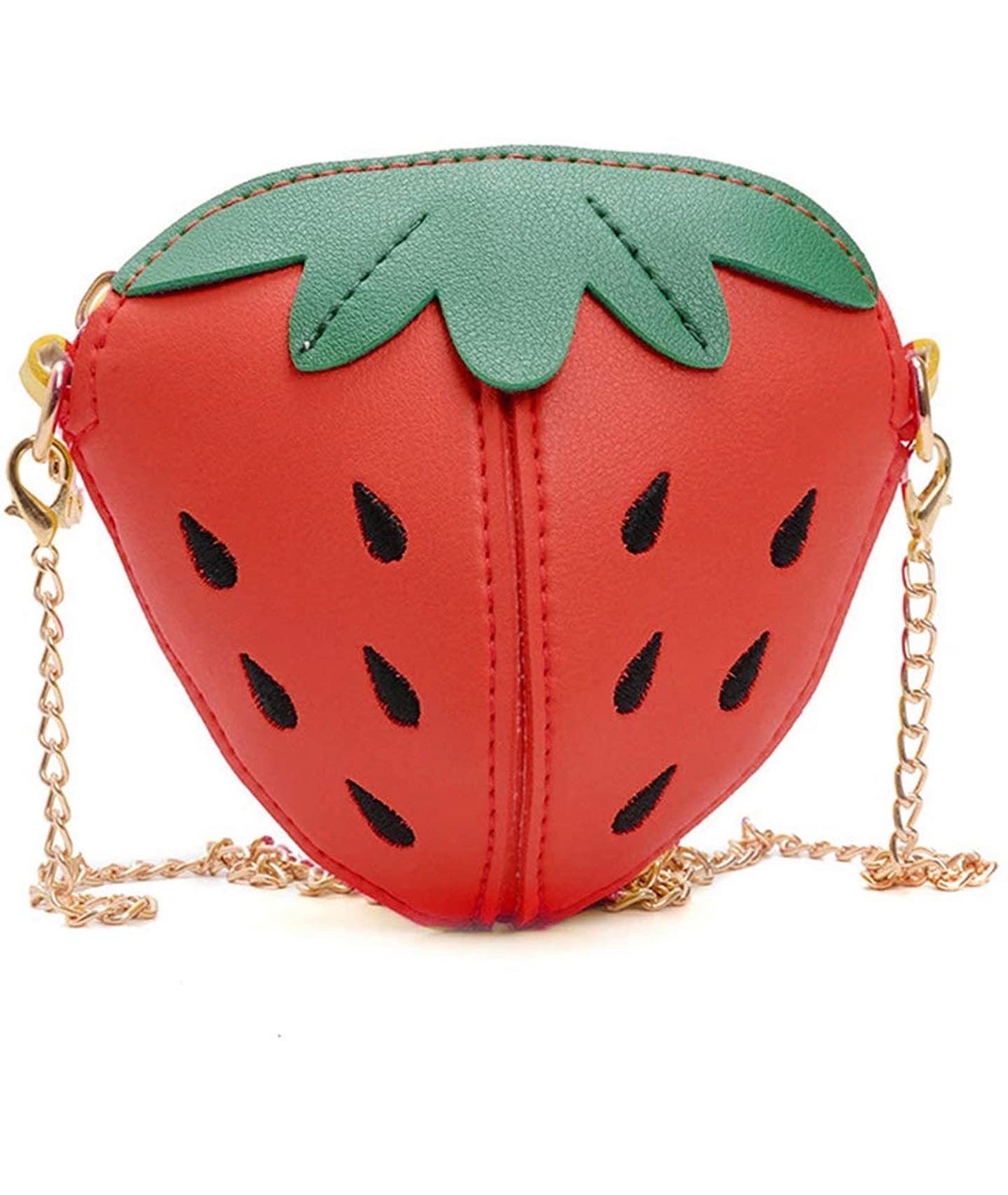 Strawberry Mini Fashion Purse (Many Colors!)