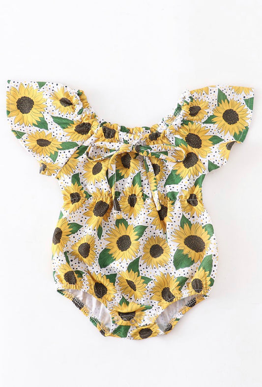 Sunflower Baby Onesie
