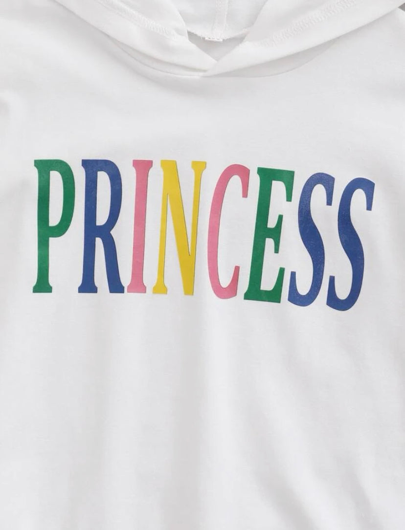 PRINCESS Hoodie Set - (Many Colors!)