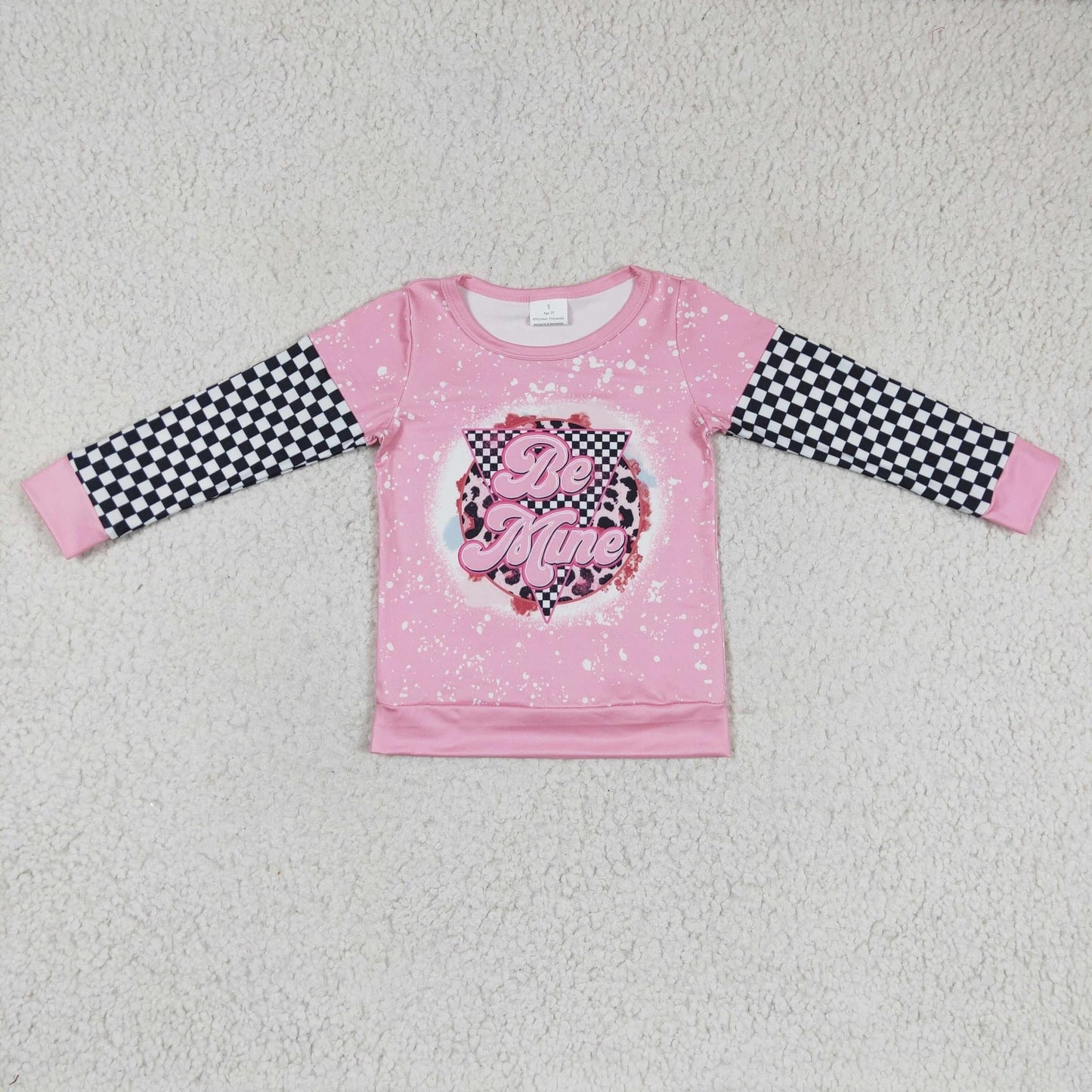 “Be Mine” Pink Top - (PO)