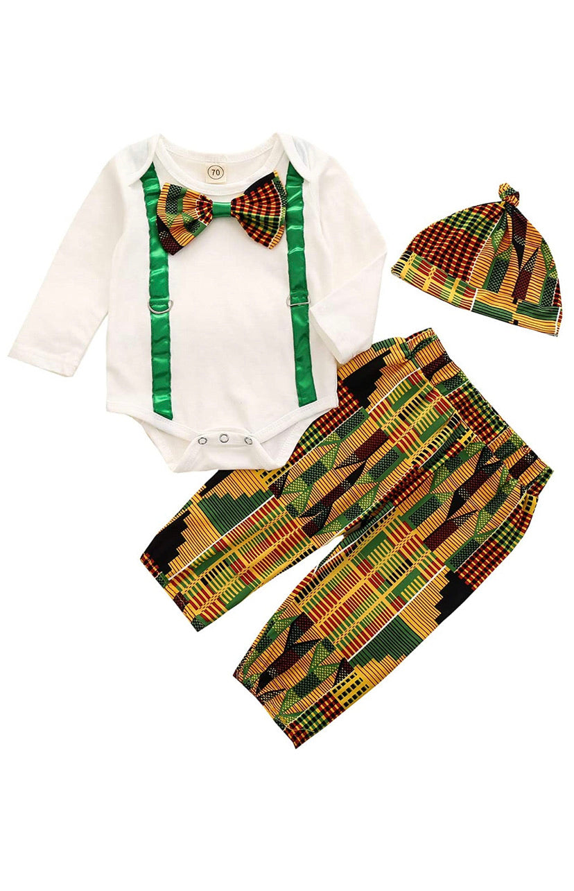 Kwame Baby Boy Pant Set