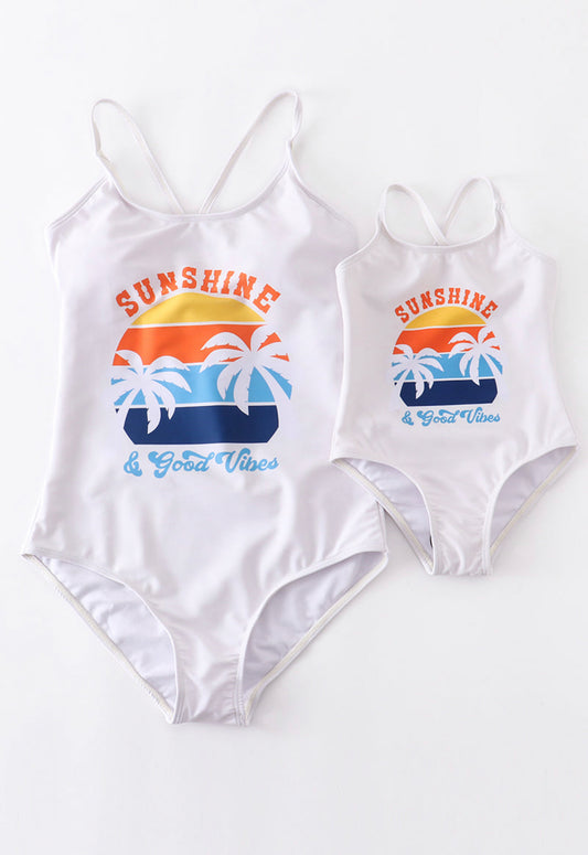 Mommy & Me - Summer Vibes Swimsuit
