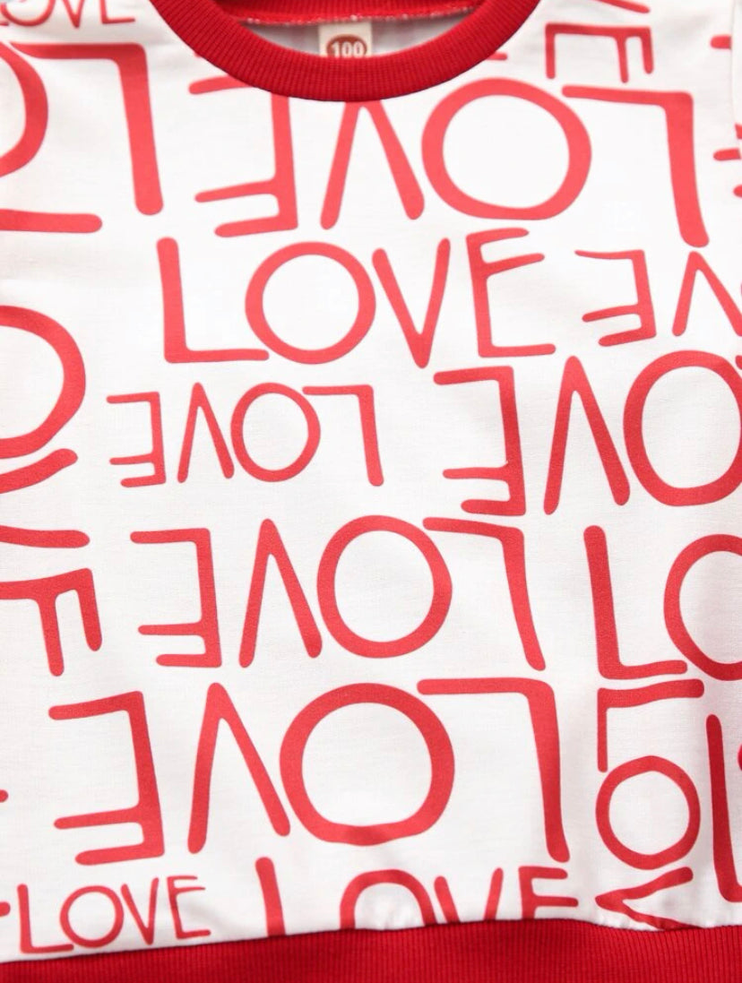 Boys “LOVE” Graphics Set